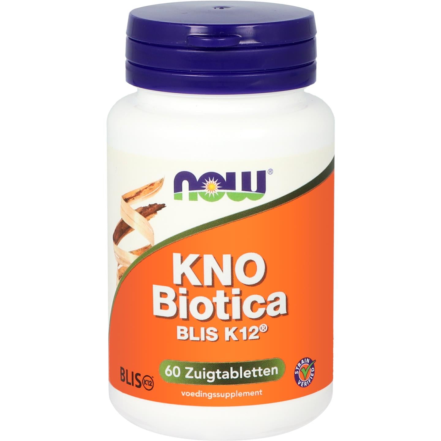 KNO Biotica BLIS K12 Probiotica, vezels en enzymen NOW Default Title