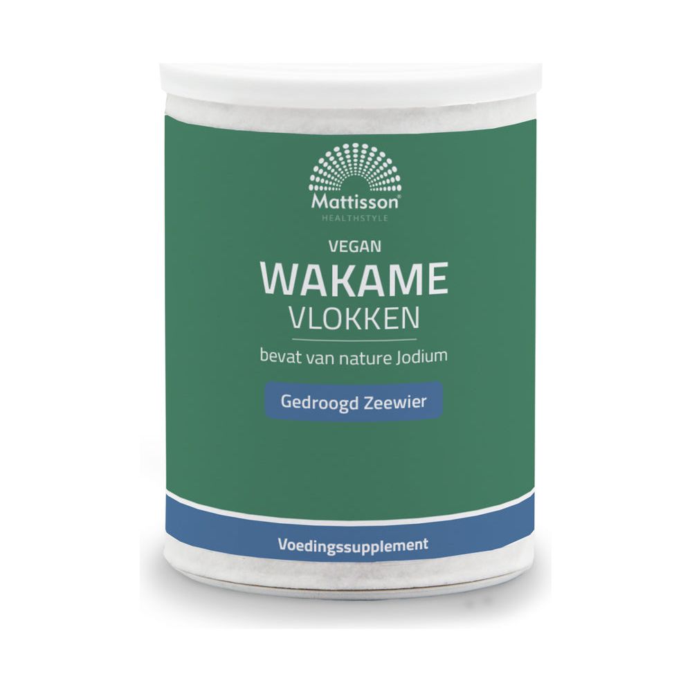 Wakame Vlokken - Gedroogd Zeewier - 50 gram Supplement Mattisson   