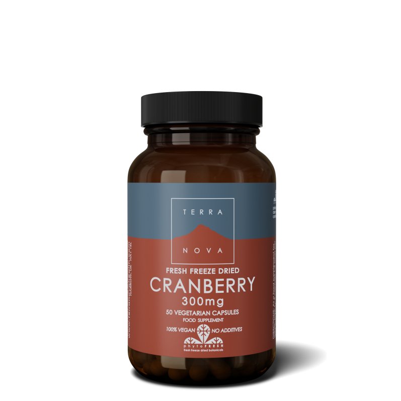 Cranberry 300mg | 50 capsules Supplement Terranovabenelux   