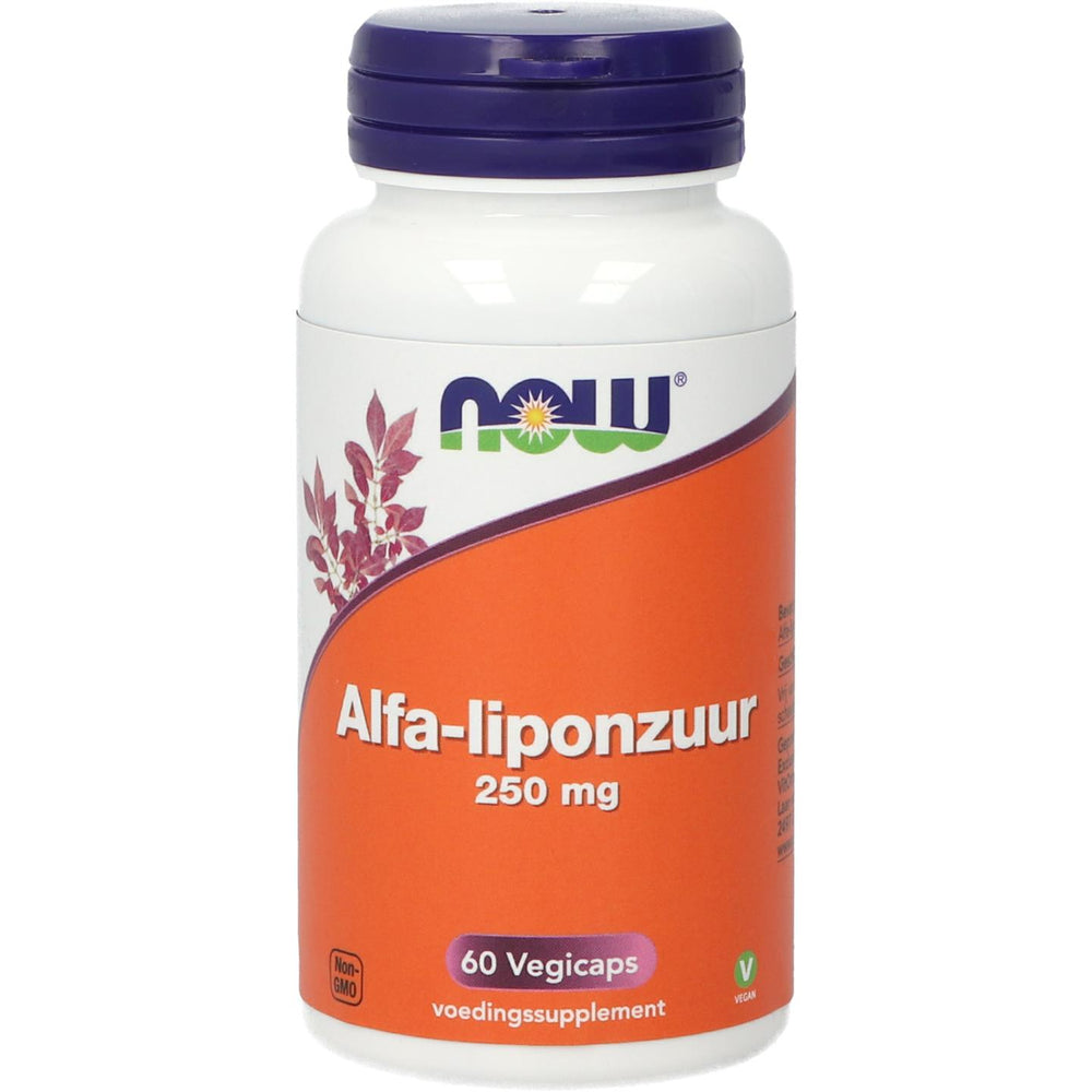 
                      
                        Alfa-liponzuur 250 mg Overige producten NOW Default Title
                      
                    