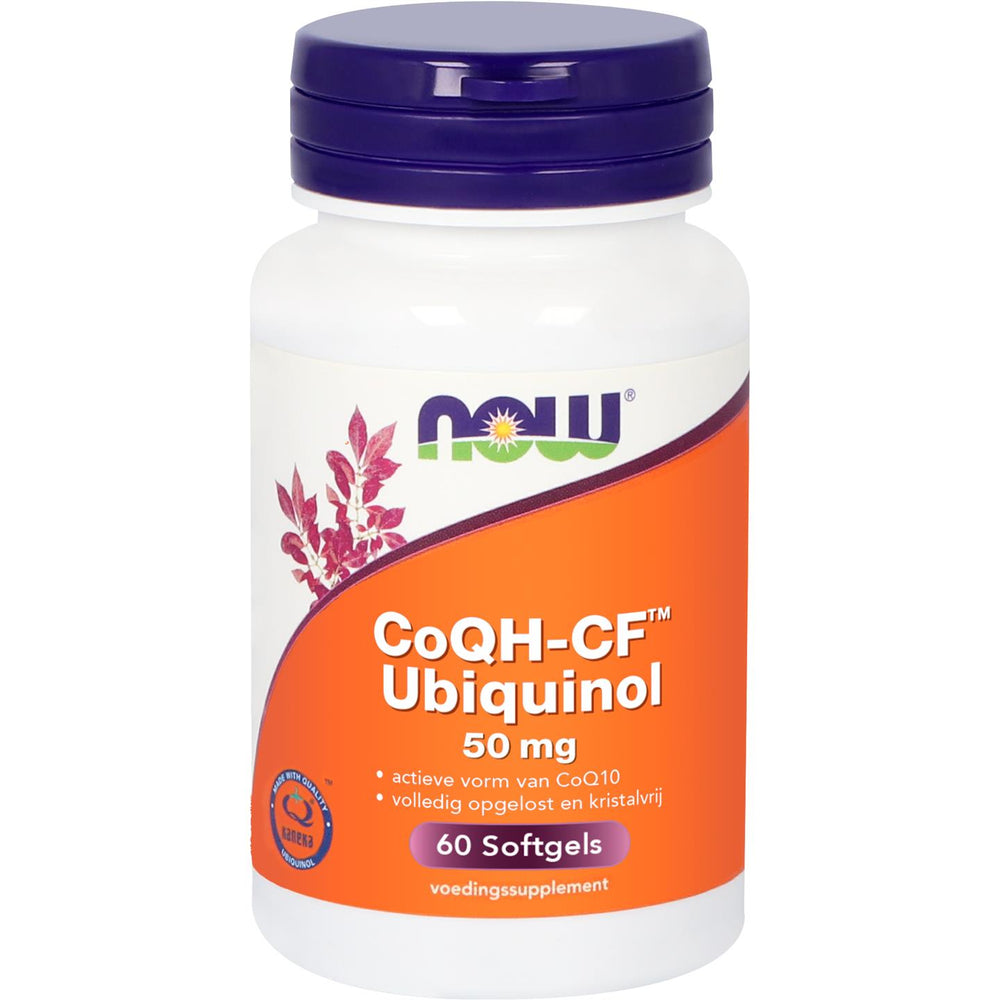 CoQH-CF Ubiquinol 50 mg Co-enzym Q10 NOW Default Title