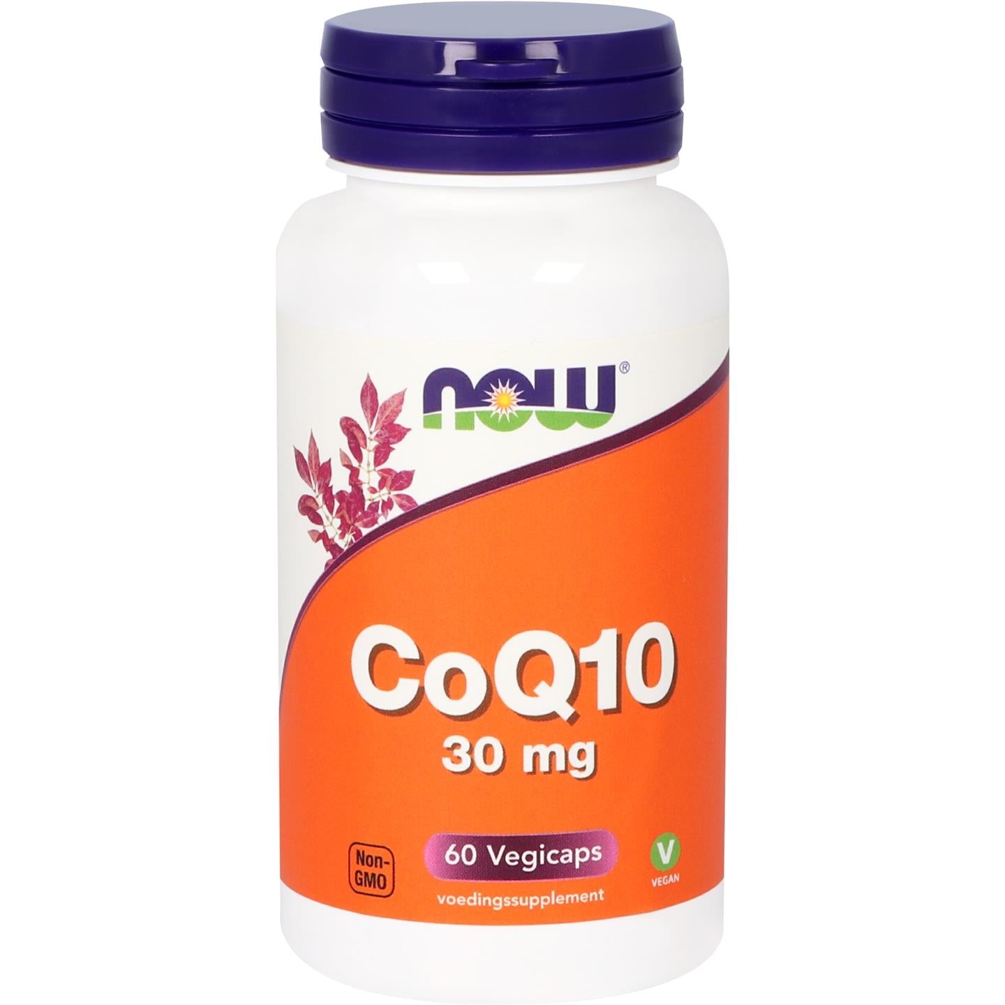 CoQ10 30 mg Co-enzym Q10 NOW Default Title