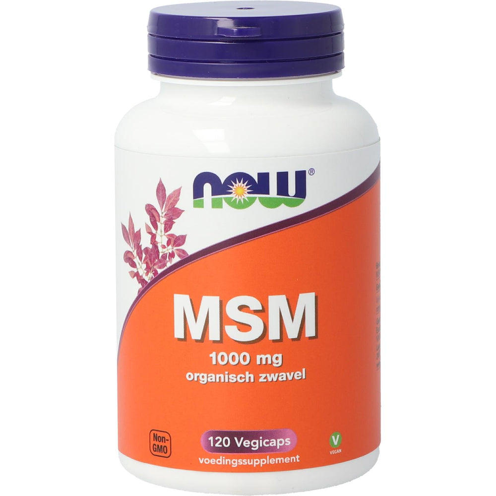 MSM 1000 mg Overige producten NOW Default Title