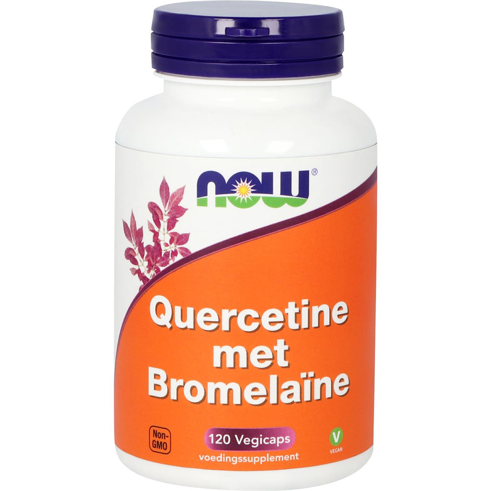 Quercetine met Bromelaïne Overige producten NOW Default Title