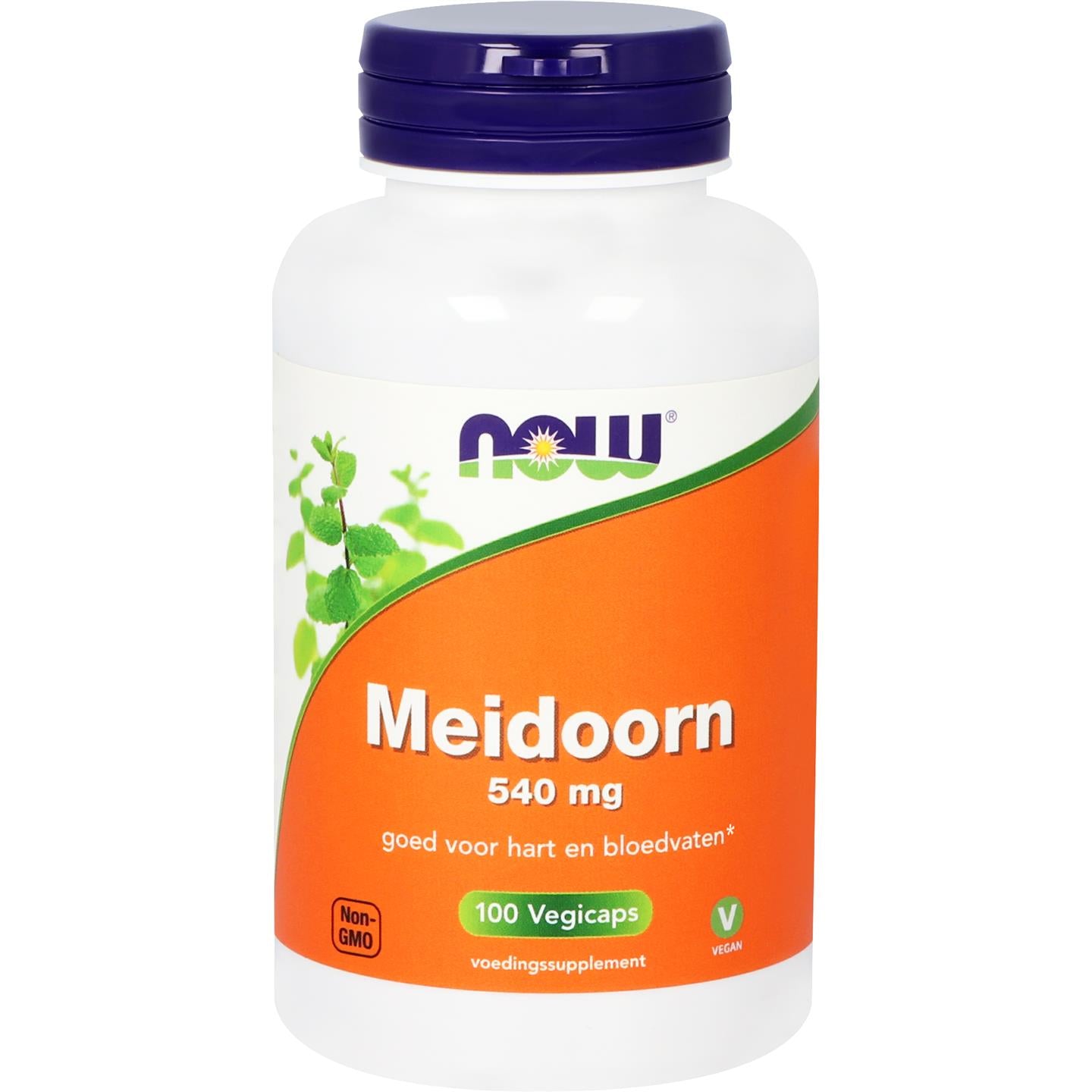 Meidoorn 540 mg Kruiden- en plantenextracten NOW Default Title