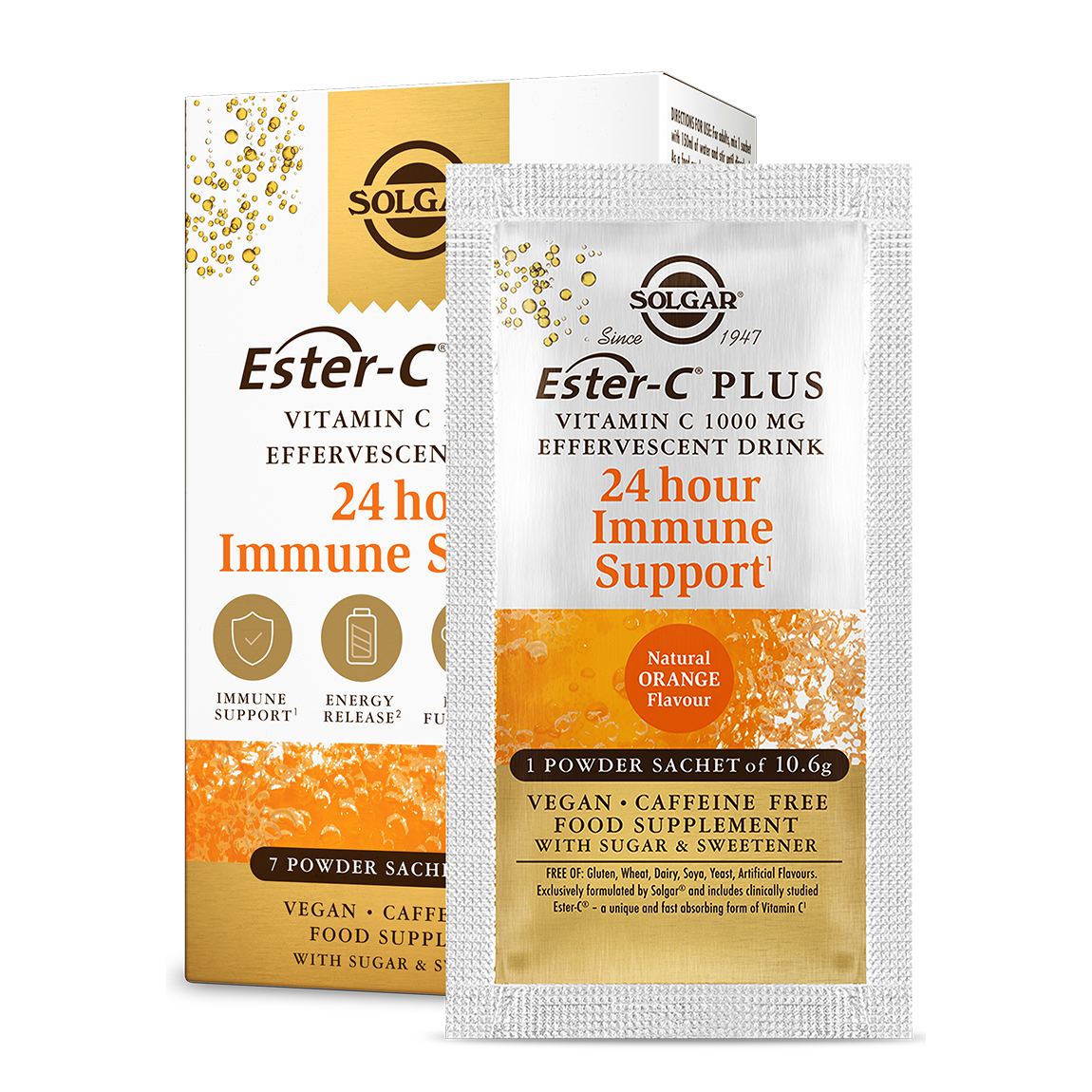 Ester-C® Plus Vitamine C 1000 mg bruispoeder Supplement Solgar