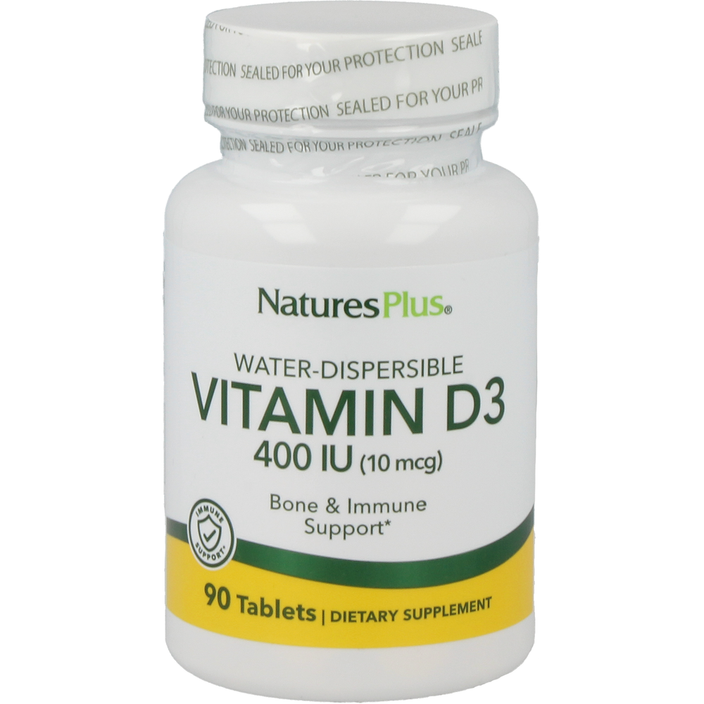 
                      
                        Vitamin D3 400 IU Supplement Natures Plus Default Title  
                      
                    