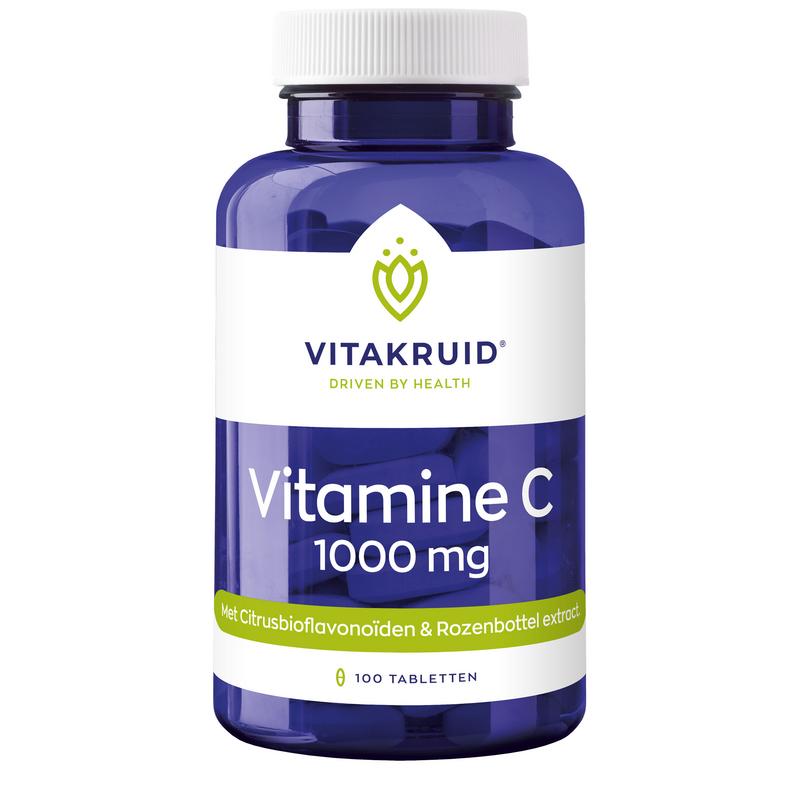 Vitakruid Vitamine C 1000 mg Supplementen Vitakruid   