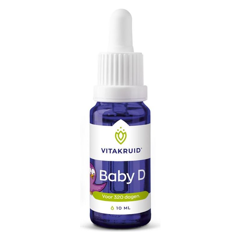 Vitakruid Vitamine D Baby Druppels Supplement Vitakruid   