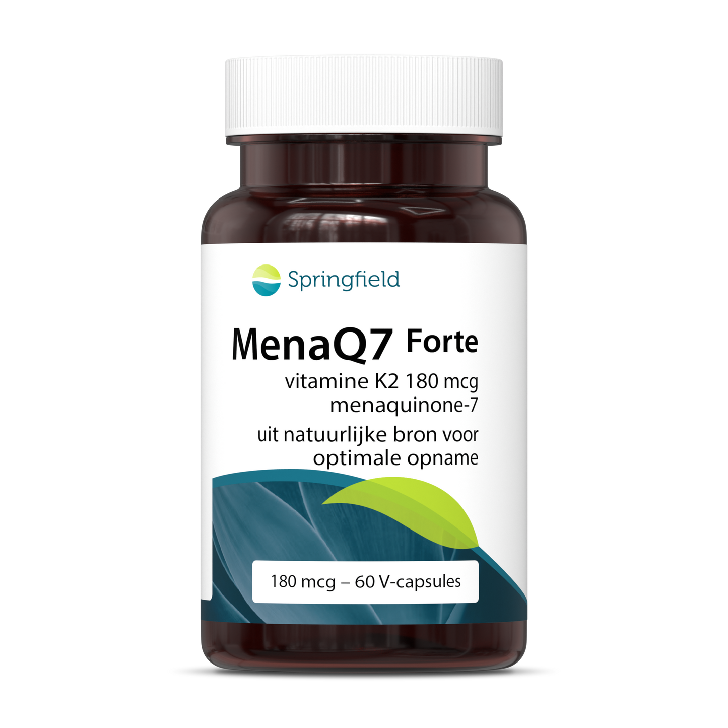 MenaQ7 Forte | 180 mcg vit. K2 + 5 mcg vit. D 60 V-caps. Springfield Default Title