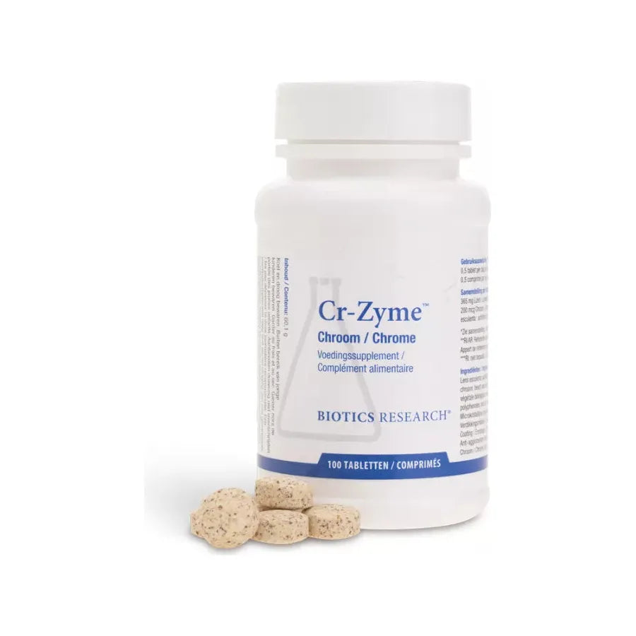 Cr-Zyme gistvrij 200mcg Supplement Biotics Research Default Title  