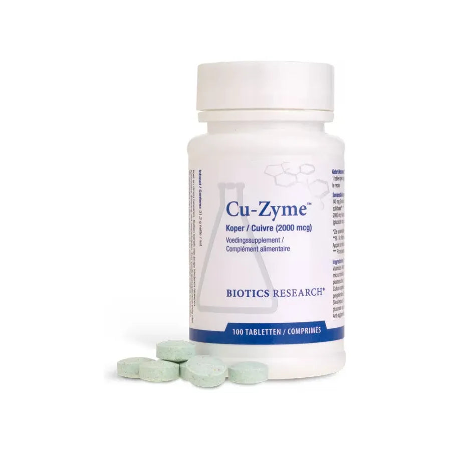 Cu-Zyme 2mg Supplement Biotics Research Default Title  