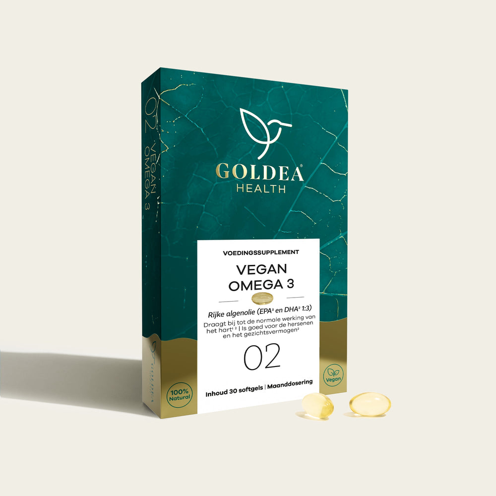 VEGAN OMEGA 3 Voor een goede weerstand