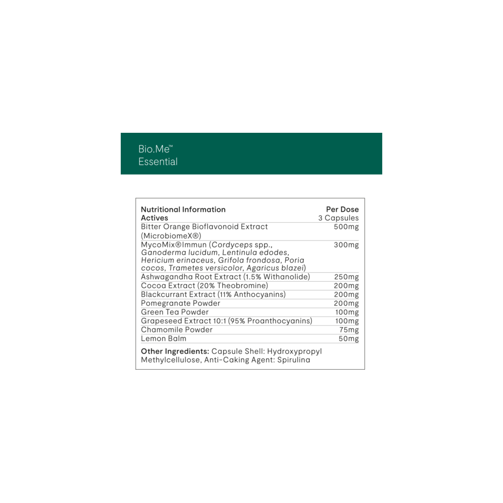 Bio.Me Essential - 90 Capsules | Invivo Therapeutics Invivo Healthcare