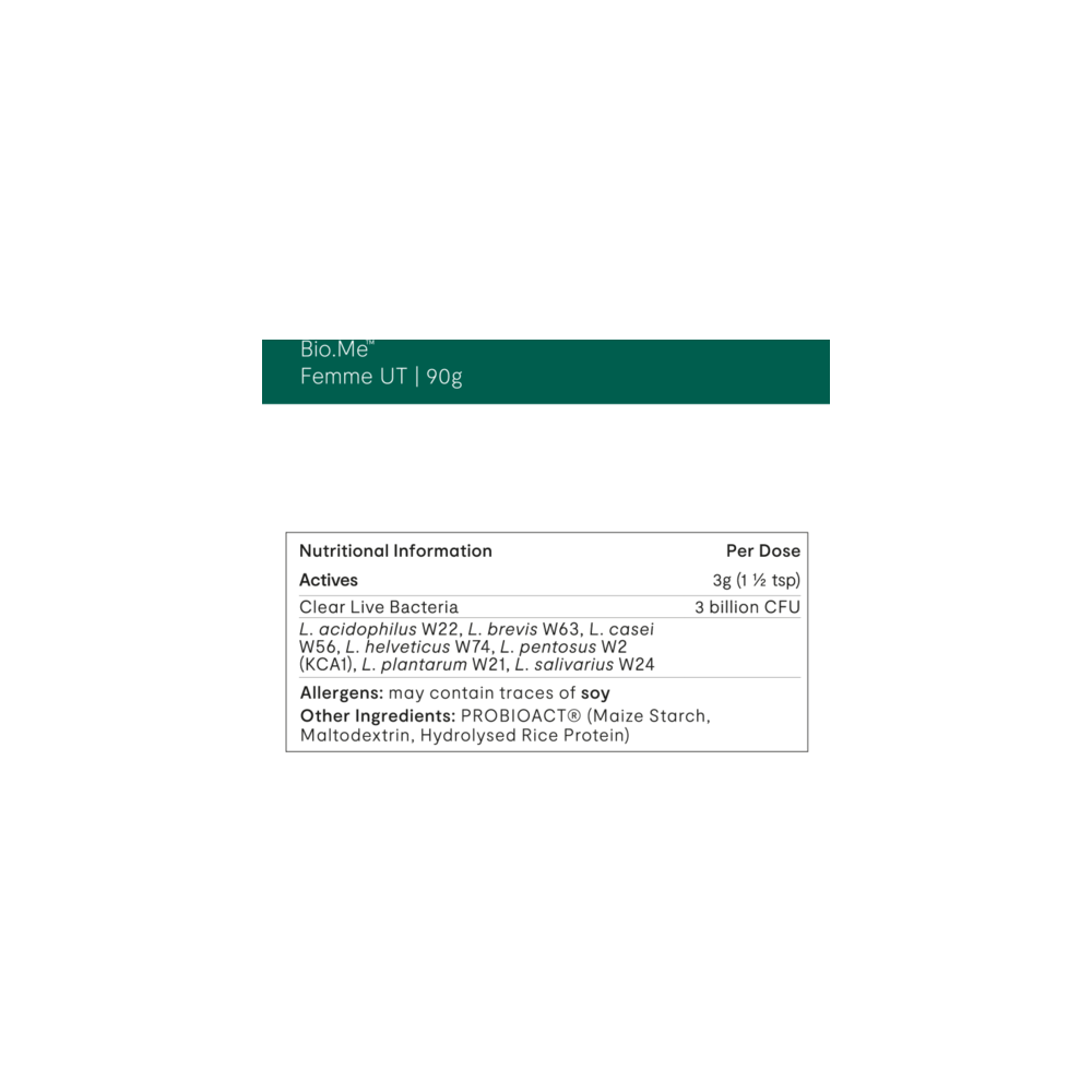 Bio.Me Femme UT - 90g | Invivo Therapeutics Invivo Healthcare