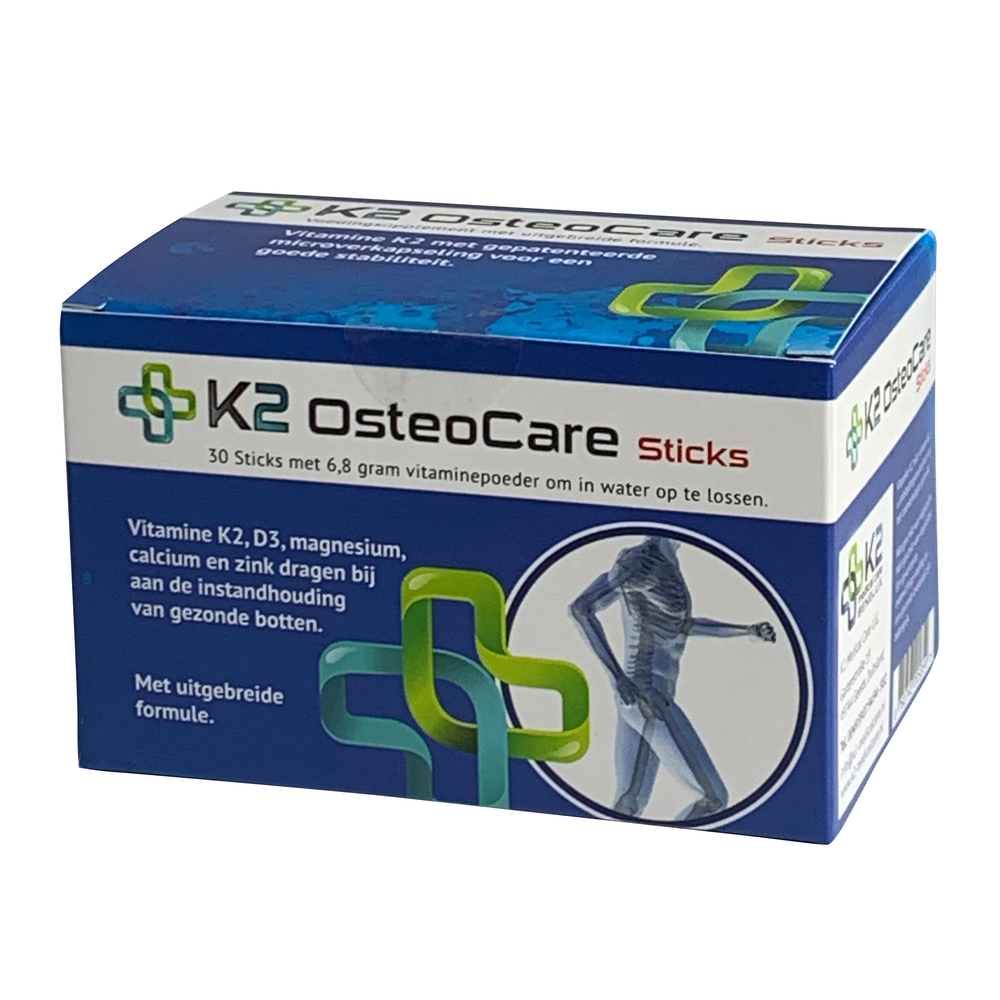 
                      
                        K2 OsteoCare Sticks Voedingssupplementen K2 MedicalCare Benelux   
                      
                    