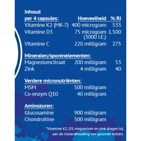 
                      
                        K2 OsteoCare Caps Voedingssupplementen K2 MedicalCare Benelux   
                      
                    