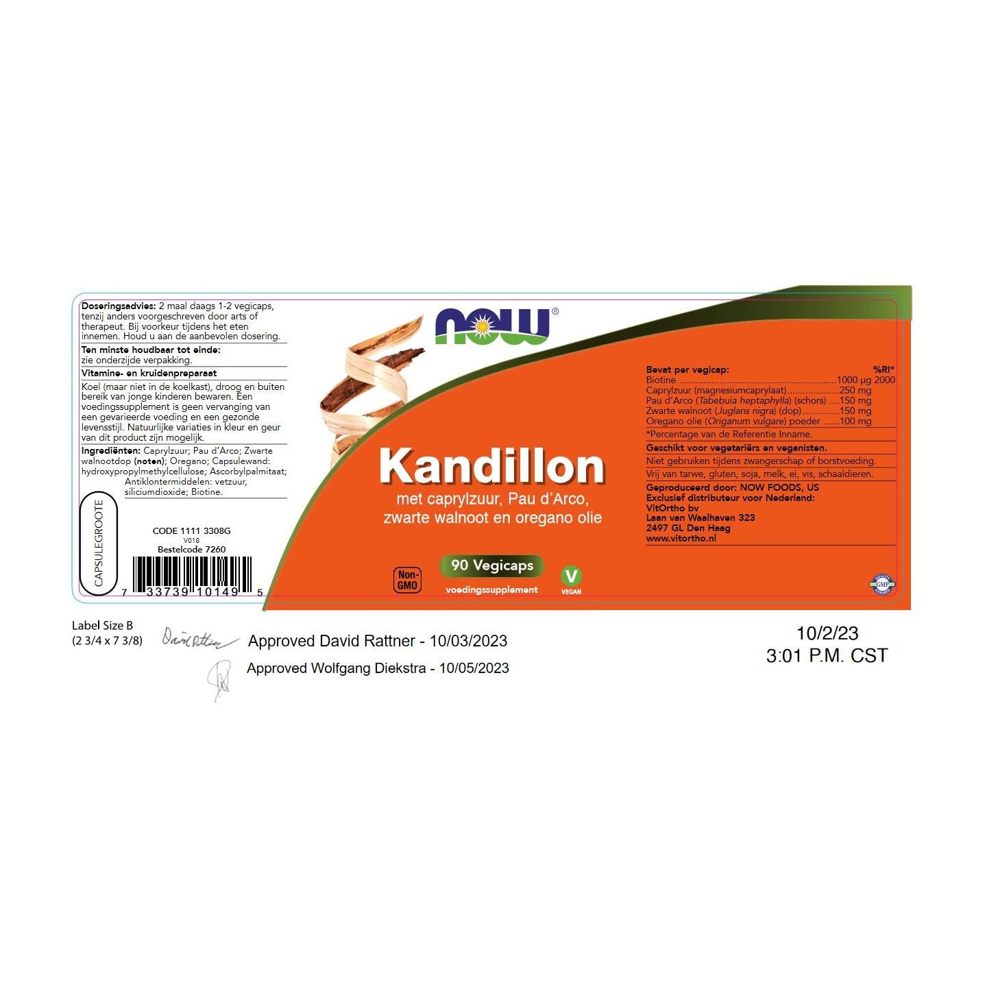 Kandillon Complexformules NOW