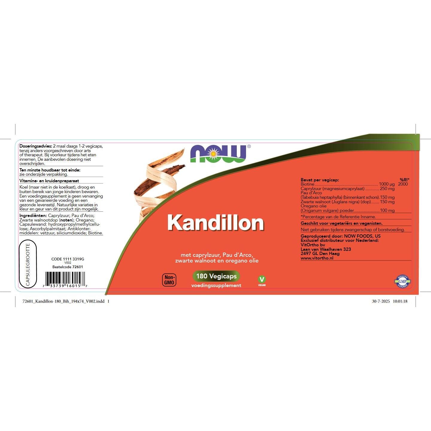 Kandillon Complexformules NOW