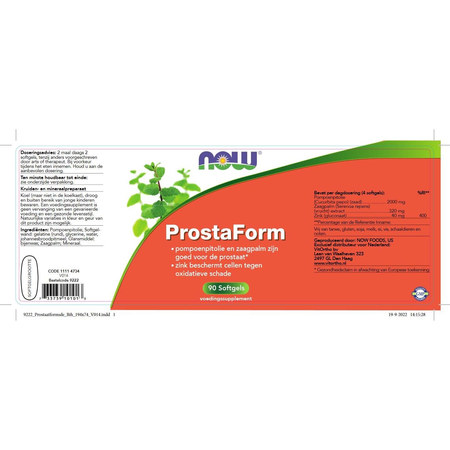 ProstaForm Complexformules NOW