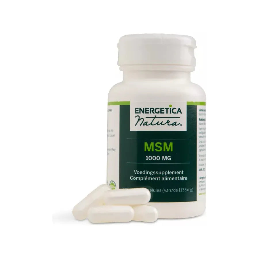 MSM 1000mg Supplement Energetica Natura Default Title