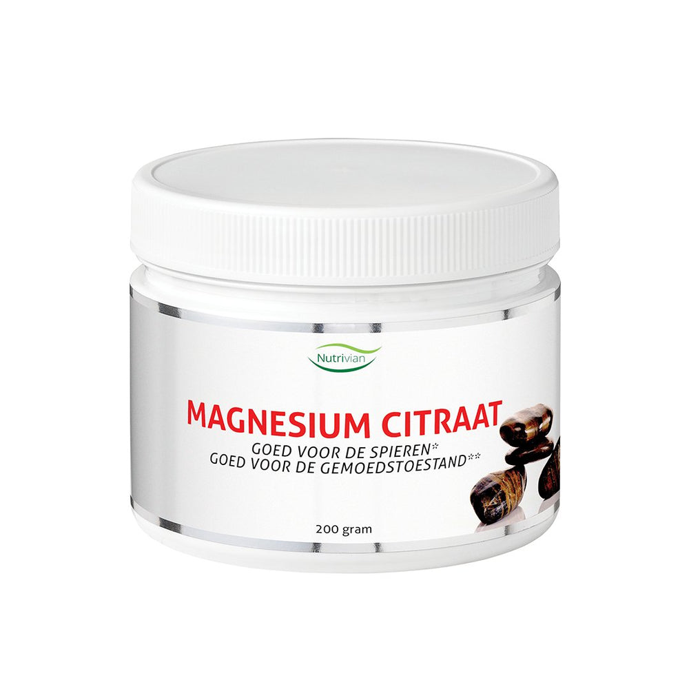 Nutrivian Magnesium Citraat Poeder Supplement Nutrivian   