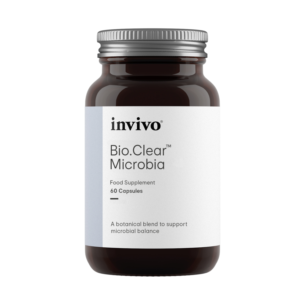 Bio.Clear Microbia - 60 Capsules | Invivo Therapeutics Invivo Healthcare