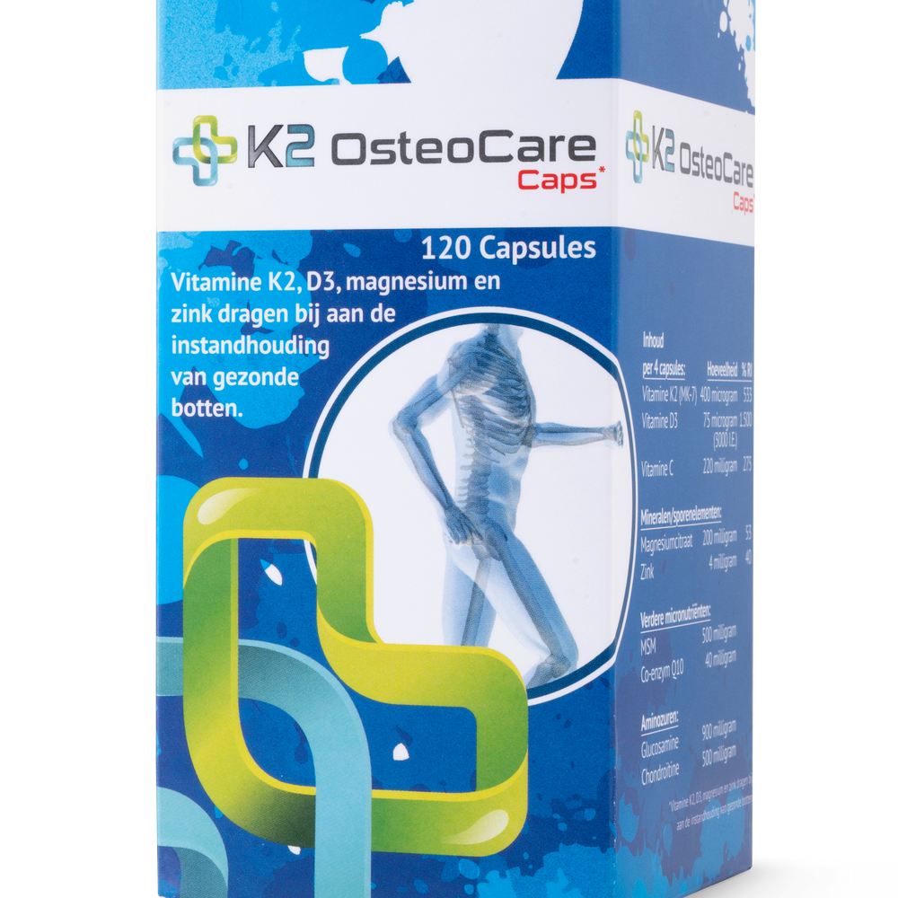 K2 OsteoCare Caps Voedingssupplementen K2 MedicalCare Benelux