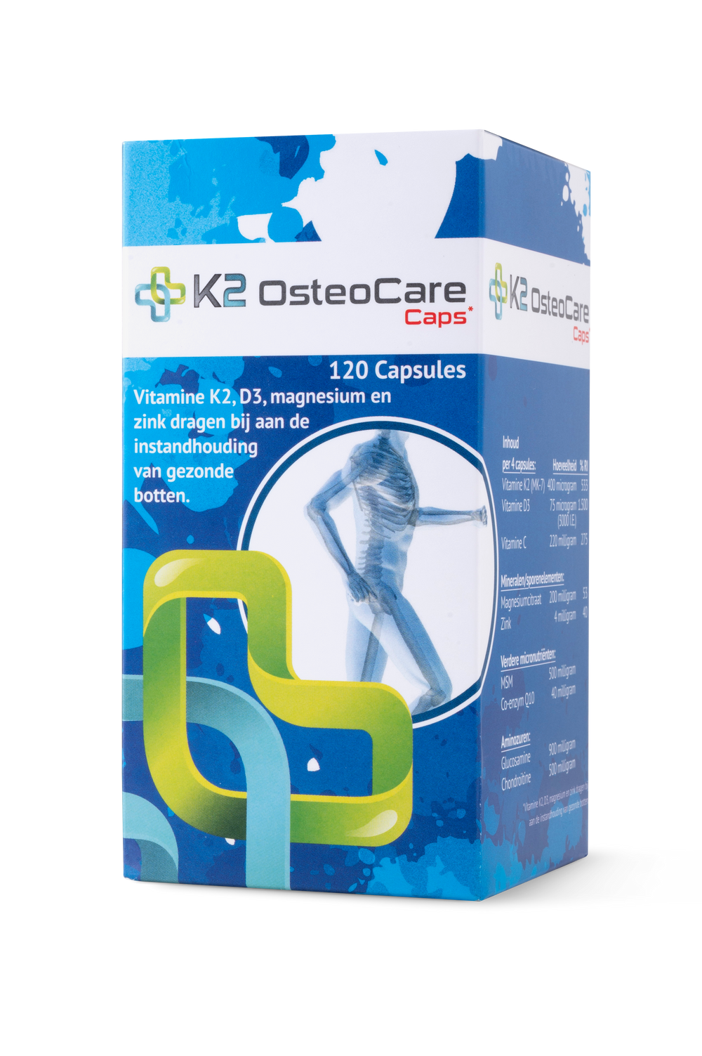 K2 OsteoCare Caps Voedingssupplementen K2 MedicalCare Benelux