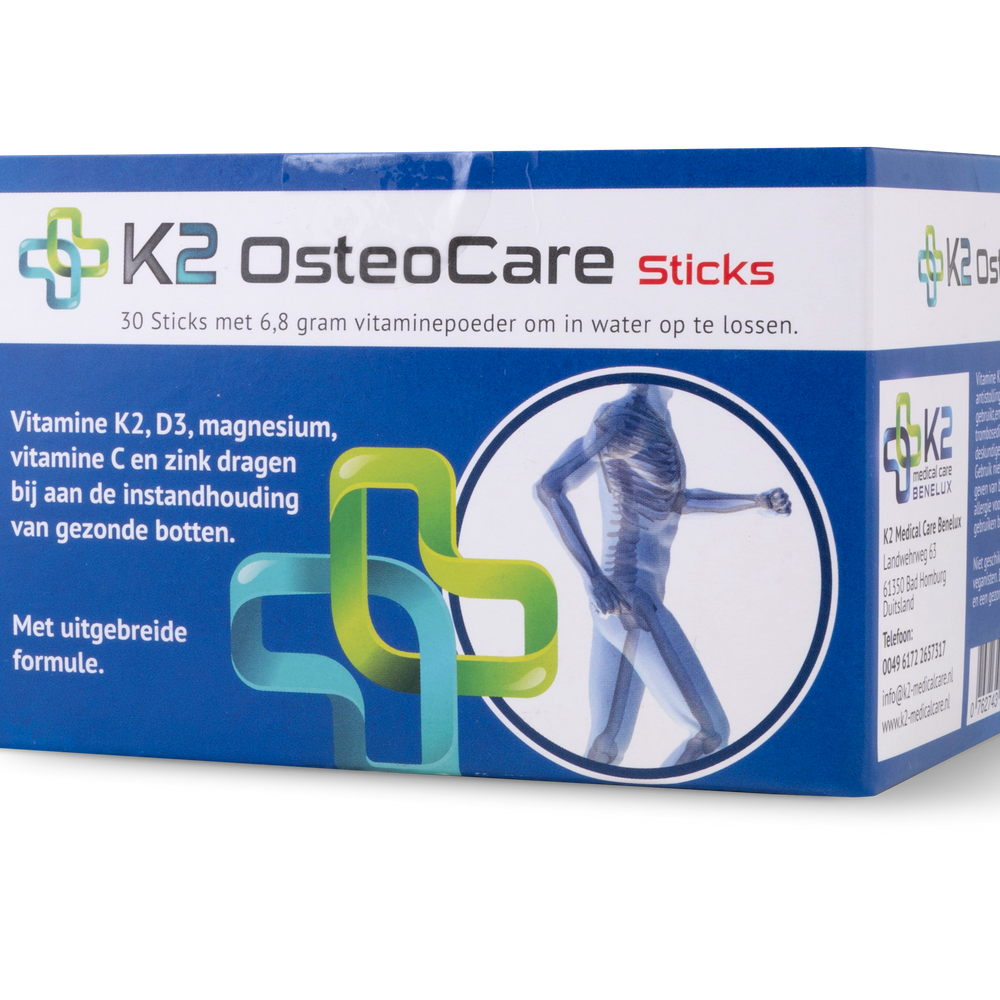 K2 OsteoCare Sticks Voedingssupplementen K2 MedicalCare Benelux