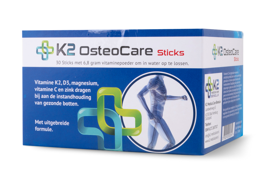 K2 OsteoCare Sticks Voedingssupplementen K2 MedicalCare Benelux