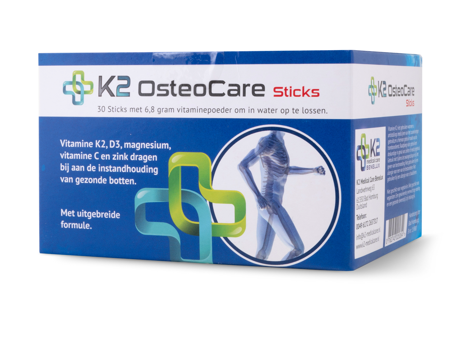 K2 OsteoCare Sticks Voedingssupplementen K2 MedicalCare Benelux