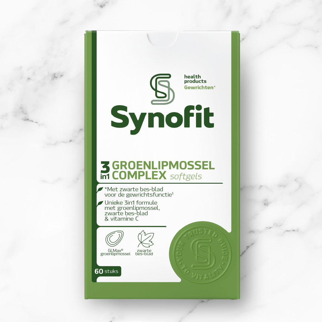 3in1 Groenlipmossel Complex (60 softgels) Synofit