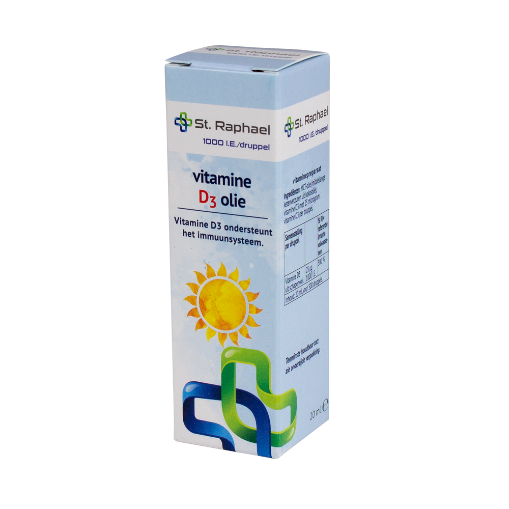 Vitamine D3 olie Voedingssupplementen K2 MedicalCare Benelux 1 flesje voor 5 maanden  