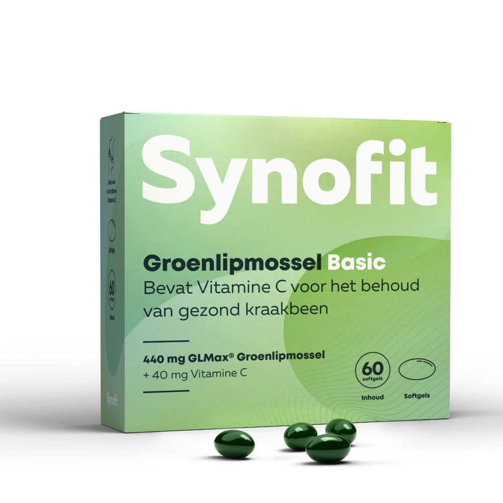 Synofit Groenlipmossel Basic Supplement Synofit   