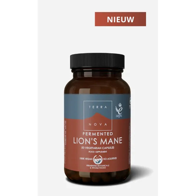 Gefermenteerde Lion's Mane [Pruikzwam] Supplement Terranovabenelux Default Title