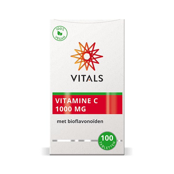 Vitamine C 1000 mg 100 tabletten Supplement Vitals   