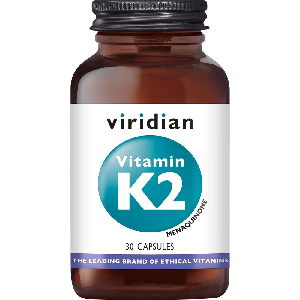 Vitamine K2 50 mcg Supplement Viridian 30  