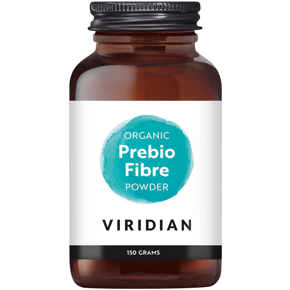 Organic Prebio Fibre Powder Vezels Supplement Viridian 150  