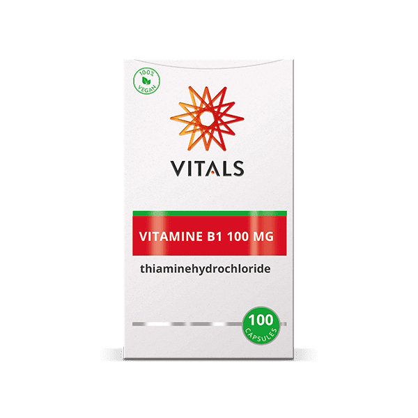 
                      
                        Vitamine B1 100 mg 100 capsules Supplement Vitals   
                      
                    