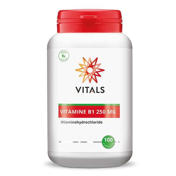 
                      
                        Vitamine B1 250 mg 100 capsules Supplement Vitals   
                      
                    