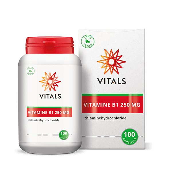 
                      
                        Vitamine B1 250 mg 100 capsules Supplement Vitals   
                      
                    