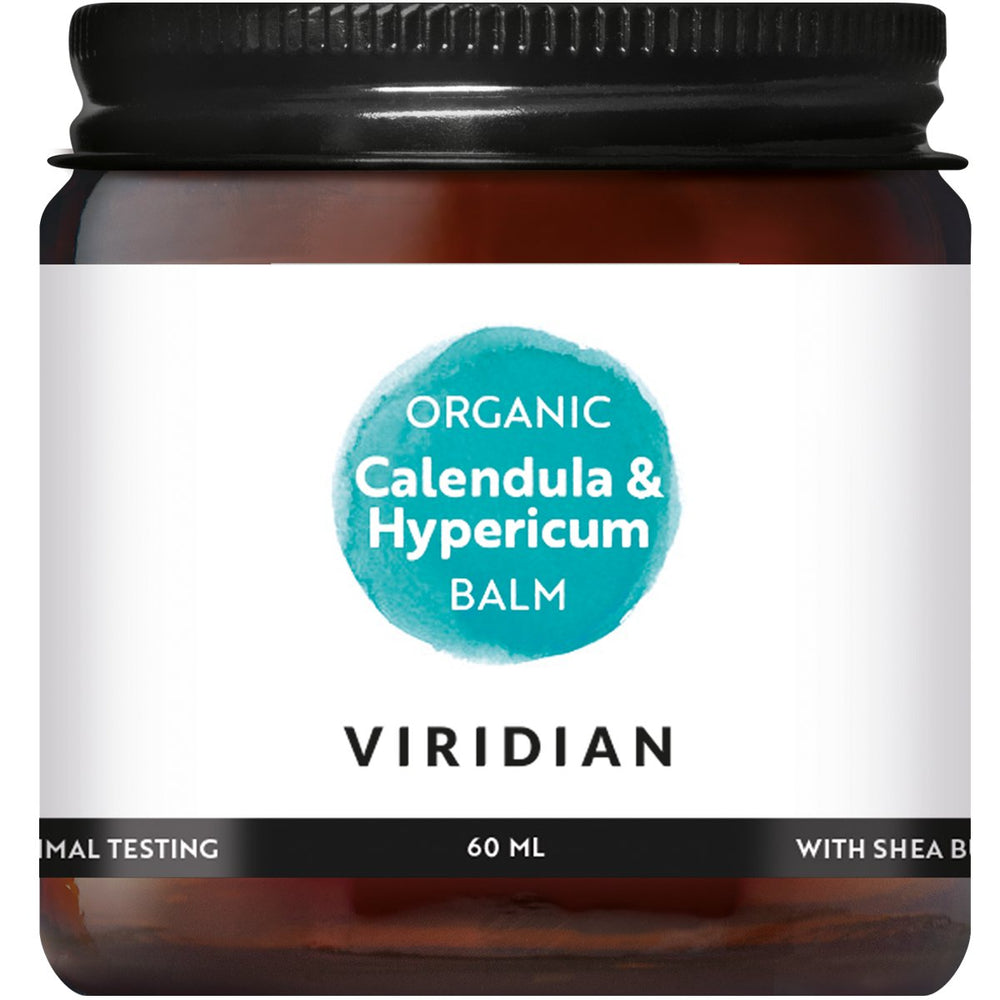 Organic Calendula & Hypericum Balm Supplement Viridian 60  