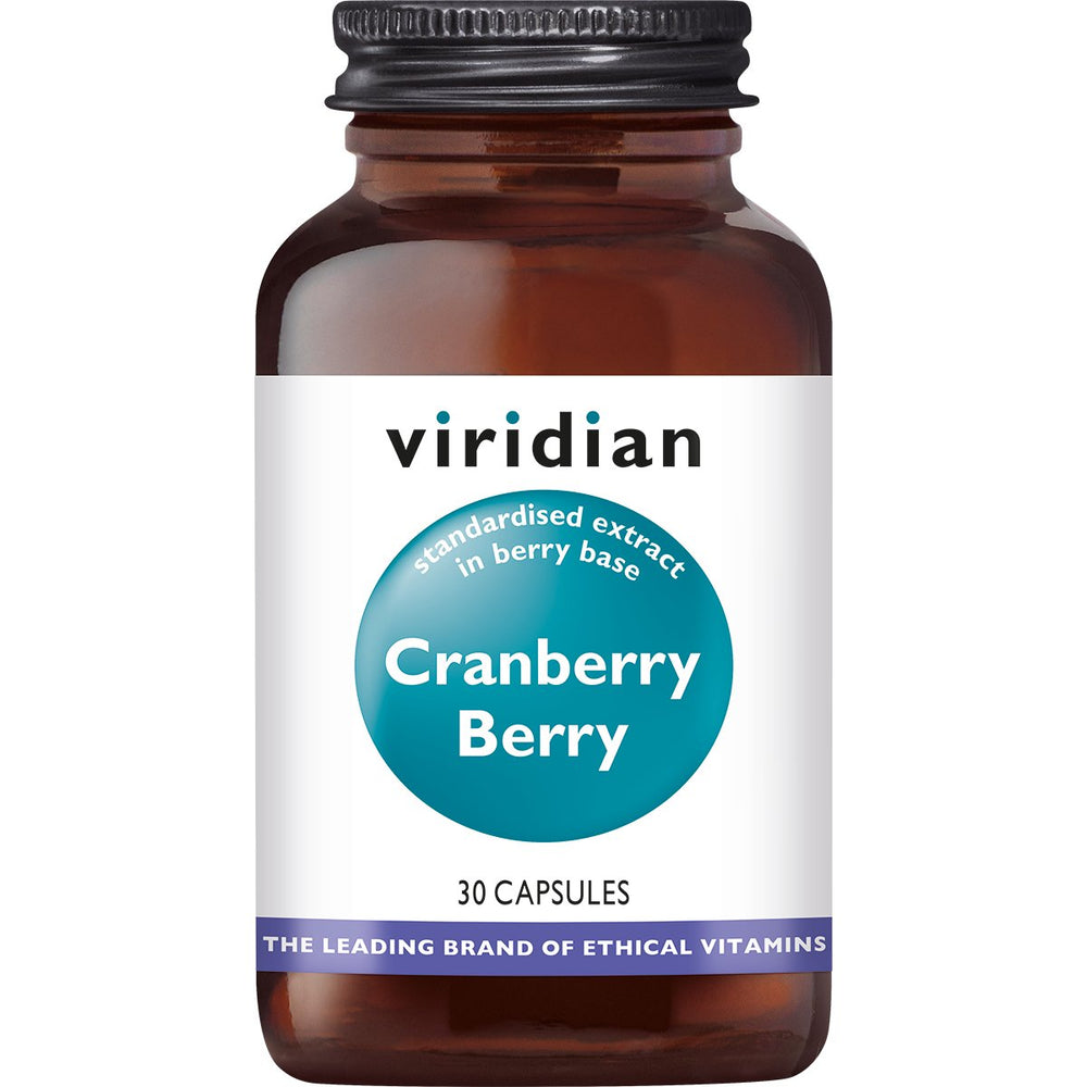 Cranberry Berry Extract Supplement Viridian 30  