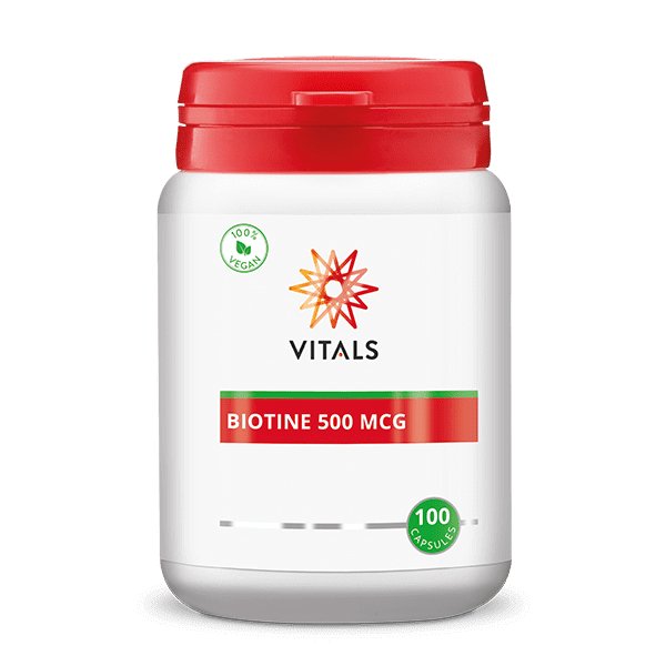 Biotine 500 mcg 100 capsules Supplement Vitals   