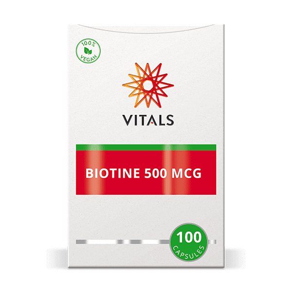 Biotine 500 mcg 100 capsules Supplement Vitals   