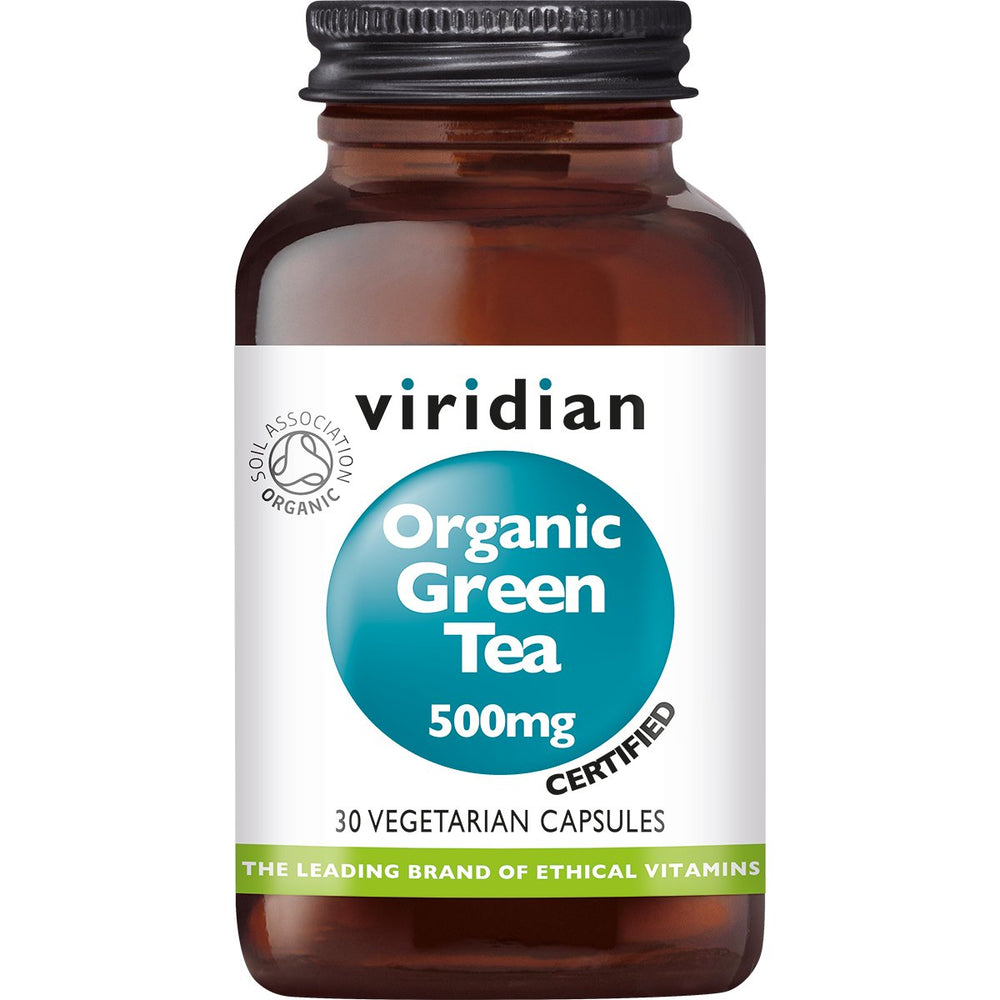 Organic Green Tea Leaf Supplement Viridian 30  