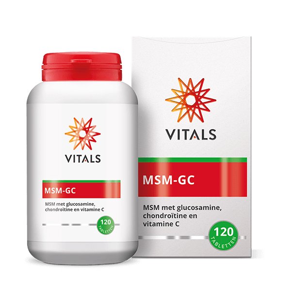 
                      
                        MSM-GC 120 tabletten Supplement Vitals   
                      
                    