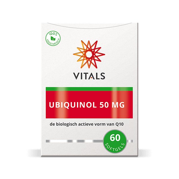 
                      
                        Ubiquinol 50 mg 60 softgels Supplement Vitals   
                      
                    