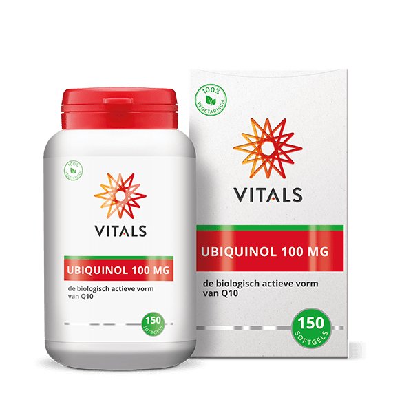 
                      
                        Ubiquinol 100 mg 150 softgels Supplement Vitals   
                      
                    